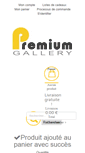 Mobile Screenshot of premiumgallery.fr